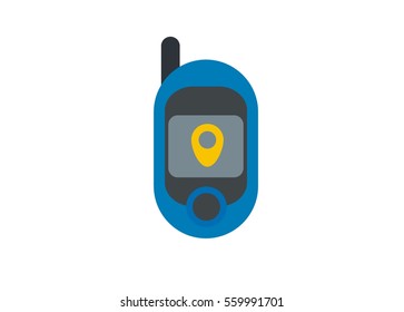 GPS device simple illustration