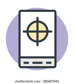 Gps Device Vector Icon