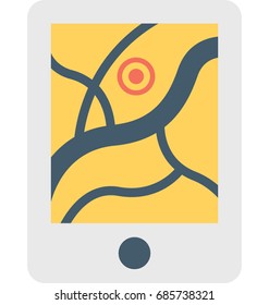 
Gps Device Vector Icon
