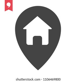 gps home icon