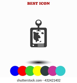 GPS icon. 