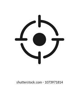 GPS icon concept. Available in vector. Linear style.