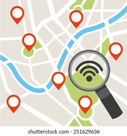 gps icon design, vector illustration eps10 graphic 