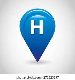 gps icon design, vector illustration eps10 graphic 