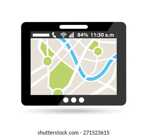 gps icon design, vector illustration eps10 graphic 