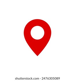 GPS icon, direction, distance, element, location, flat icon, pointer, point, locate, marker, mark, navigation, indicator