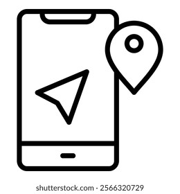 Gps Icon Element For Design