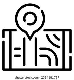 GPS Icon Illustration, for UIUX, Infographic, etc