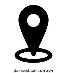 GPS icon isolated sign symbol vector illustration - high quality black style vector icons
