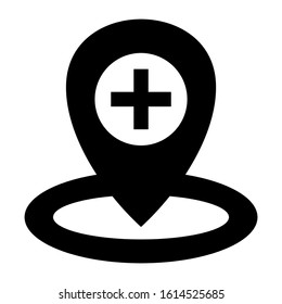 GPS icon isolated sign symbol vector illustration - high quality black style vector icons
