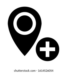 GPS icon isolated sign symbol vector illustration - high quality black style vector icons
