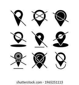 gps icon or logo isolated sign symbol vector illustration - Collection of high quality black style vector icons
