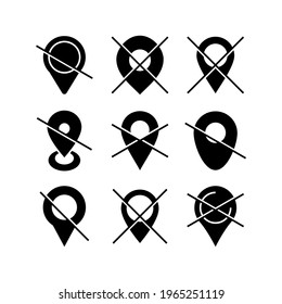 gps icon or logo isolated sign symbol vector illustration - Collection of high quality black style vector icons
