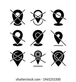 gps icon or logo isolated sign symbol vector illustration - Collection of high quality black style vector icons
