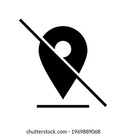 gps icon or logo isolated sign symbol vector illustration - high quality black style vector icons
