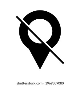gps icon or logo isolated sign symbol vector illustration - high quality black style vector icons
