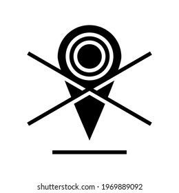 gps icon or logo isolated sign symbol vector illustration - high quality black style vector icons
