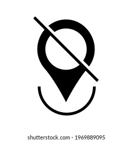 gps icon or logo isolated sign symbol vector illustration - high quality black style vector icons
