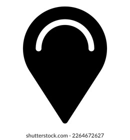 gps icon or logo isolated sign symbol vector illustration - high quality black style vector icons