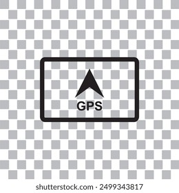 gps icon , navigation icon vector
