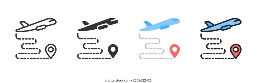 Paquete De Iconos Gps En Múltiples Estilos