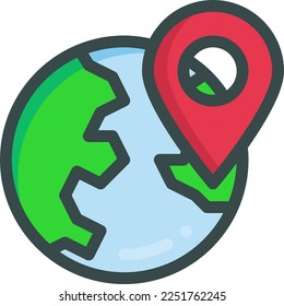 GPS Icon. Pixel Perfect Icon suitable for any design