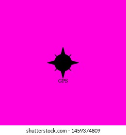 gps icon sign signifier vector