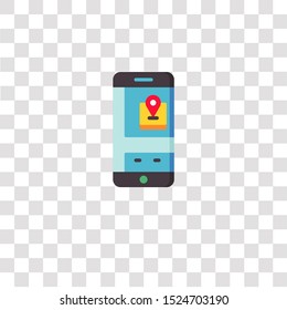 gps icon sign and symbol. gps color icon for website design and mobile app development. Simple Element from travel collection for mobile concept and web apps icon.