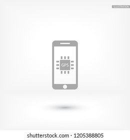 gps  icon vector