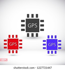 gps  icon vector