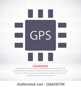 gps  icon vector