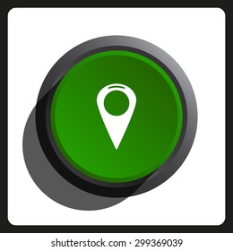 gps. icon. vector design