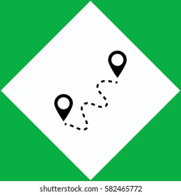 Gps  icon Vector design.