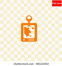 GPS  icon Vector design.