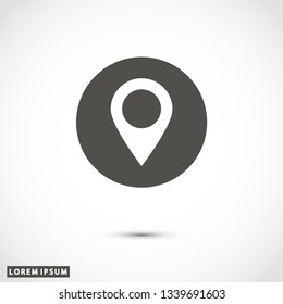 gps icon vector eps 10