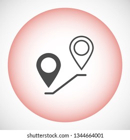 gps icon vector eps 10
