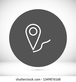 gps icon vector eps 10