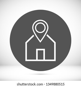 gps icon vector eps 10