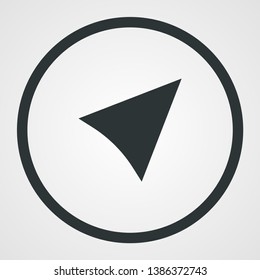 gps icon vector eps 10 , Lorem ipsum flat design