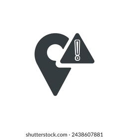 GPS icon, GPS vector illustration