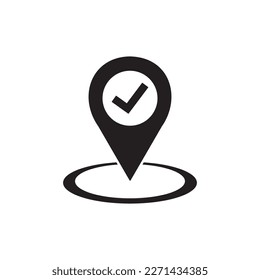 GPS icon vector illustration symbol