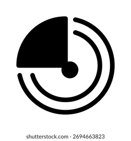 Ilustración De Diseño De Símbolo De Vector De Icono Gps
