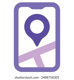 GPS icon for web, app, infographic, etc