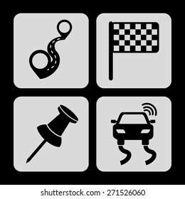 gps icons design, vector illustration eps10 graphic 