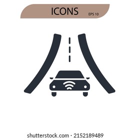 gps icons  symbol vector elements for infographic web
