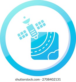 Gps Line vector Icon Design