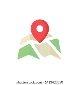 GPS Location icon symbol vector