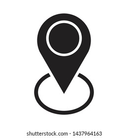 GPS. LOCATION ICON VECTOR SIMPLE DESIGN