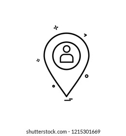 gps location map travel direction icon vector design