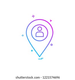 gps location map travel direction icon vector design